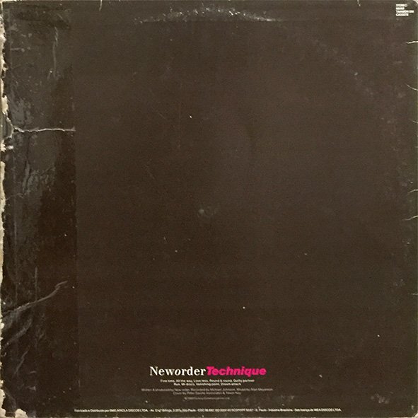 New Order - Technique